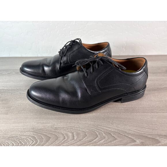 Florsheim‎ Black Leather Oxford Men\'s Dress Shoes Size 11 D (Medium)- EUC main image 8